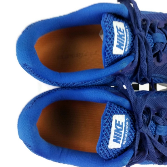 Nike Revolution 3 Deep Royal Blue Sneakers 8109300-407 Mens Size 11 - Picture 7 of 12